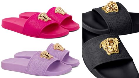 real vs fake versace slides